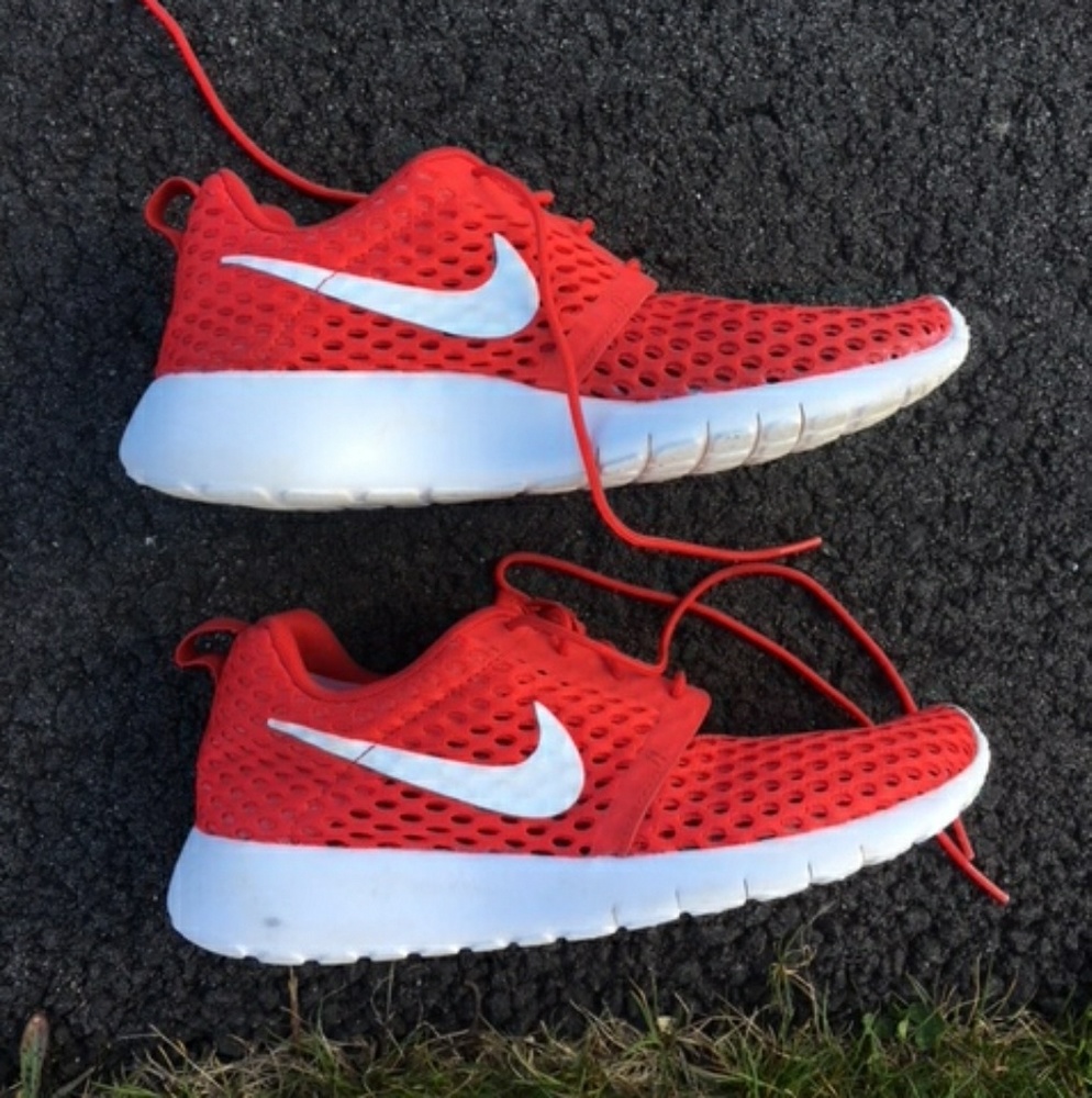 Red Mesh Nikes